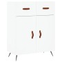 Aparador alto madera contrachapada blanco 69,5x34x180 cm de vidaXL, Aparadores - Ref: Foro24-3198505, Precio: 163,46 €, Descu...