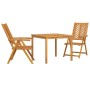Conjunto de Comedor de Jardín 3 pcs Marrón en Mesas de jardín | Comprar online en Foru.es