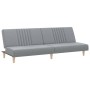 Sofá cama tela gris claro de vidaXL, Sofás - Ref: Foro24-351881, Precio: 260,03 €, Descuento: %