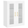 Aparador alto madera contrachapada blanco 69,5x34x180 cm de vidaXL, Aparadores - Ref: Foro24-3198521, Precio: 196,58 €, Descu...