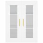 Aparador alto madera contrachapada blanco 69,5x34x180 cm de vidaXL, Aparadores - Ref: Foro24-3198521, Precio: 196,58 €, Descu...