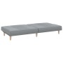 Sofá cama tela gris claro de vidaXL, Sofás - Ref: Foro24-351881, Precio: 260,03 €, Descuento: %