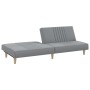 Sofá cama tela gris claro de vidaXL, Sofás - Ref: Foro24-351881, Precio: 260,03 €, Descuento: %