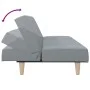 Light gray fabric sofa bed by vidaXL, Sofas - Ref: Foro24-351881, Price: 255,79 €, Discount: %