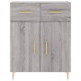 Aparador alto madera contrachapada gris sonoma 69,5x34x180 cm de vidaXL, Aparadores - Ref: Foro24-3198527, Precio: 167,19 €, ...