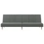 Sofá cama de tela gris oscuro de vidaXL, Sofás - Ref: Foro24-351882, Precio: 271,48 €, Descuento: %