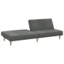 Sofá cama de tela gris oscuro de vidaXL, Sofás - Ref: Foro24-351882, Precio: 271,48 €, Descuento: %