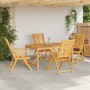 Conjunto de Comedor de Jardín 5 pcs Marrón en Mesas de jardín | Comprar online en Foru.es