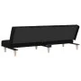 Sofá cama de tela negro de vidaXL, Sofás - Ref: Foro24-351883, Precio: 252,71 €, Descuento: %