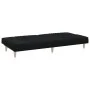 Sofá cama de tela negro de vidaXL, Sofás - Ref: Foro24-351883, Precio: 252,71 €, Descuento: %