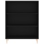 Aparador alto madera contrachapada negro 69,5x34x180 cm de vidaXL, Aparadores - Ref: Foro24-3198714, Precio: 133,80 €, Descue...
