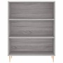 Aparador alto madera contrachapada gris sonoma 69,5x34x180 cm de vidaXL, Aparadores - Ref: Foro24-3198719, Precio: 138,65 €, ...