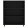 Aparador alto madera contrachapada negro 69,5x34x180 cm de vidaXL, Aparadores - Ref: Foro24-3198706, Precio: 151,31 €, Descue...