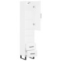 Aparador alto madera contrachapada blanco 34,5x34x180 cm de vidaXL, Aparadores - Ref: Foro24-3198937, Precio: 114,89 €, Descu...