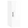 Aparador alto madera contrachapada blanco brillo 34,5x34x180 cm de vidaXL, Aparadores - Ref: Foro24-3198939, Precio: 125,07 €...