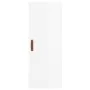 Aparador alto madera contrachapada blanco brillo 34,5x34x180 cm by vidaXL, Sideboards - Ref: Foro24-3198955, Price: 93,58 €, ...