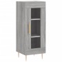 Aparador alto madera contrachapada gris Sonoma 34,5x34x180 cm de vidaXL, Aparadores - Ref: Foro24-3199039, Precio: 98,30 €, D...