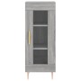 Aparador alto madera contrachapada gris Sonoma 34,5x34x180 cm de vidaXL, Aparadores - Ref: Foro24-3199039, Precio: 98,30 €, D...