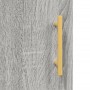 Aparador alto madera contrachapada gris Sonoma 34,5x34x180 cm de vidaXL, Aparadores - Ref: Foro24-3199039, Precio: 98,30 €, D...