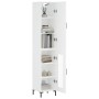 Aparador alto madera contrachapada blanco 34,5x34x180 cm de vidaXL, Aparadores - Ref: Foro24-3199041, Precio: 104,94 €, Descu...