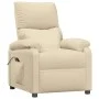 Power-Liegestuhl aus cremefarbenem Stoff von vidaXL, Sessel - Ref: Foro24-3073822, Preis: 224,01 €, Rabatt: %