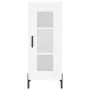 Aparador alto madera contrachapada blanco 34,5x34x180 cm von vidaXL, Sideboards - Ref: Foro24-3199049, Preis: 111,60 €, Rabat...