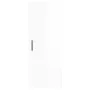 Aparador alto madera contrachapada blanco brillo 34,5x34x180 cm de vidaXL, Aparadores - Ref: Foro24-3199059, Precio: 115,41 €...