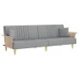 Sofá cama con reposabrazos tela gris claro de vidaXL, Sofás - Ref: Foro24-351887, Precio: 310,35 €, Descuento: %
