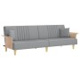 Sofá cama con reposabrazos tela gris claro de vidaXL, Sofás - Ref: Foro24-351887, Precio: 297,64 €, Descuento: %