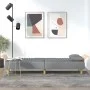 Sofá cama con reposabrazos tela gris claro de vidaXL, Sofás - Ref: Foro24-351887, Precio: 310,35 €, Descuento: %