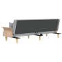 Sofá cama con reposabrazos tela gris claro de vidaXL, Sofás - Ref: Foro24-351887, Precio: 297,64 €, Descuento: %