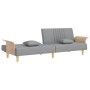 Sofá cama con reposabrazos tela gris claro de vidaXL, Sofás - Ref: Foro24-351887, Precio: 297,64 €, Descuento: %