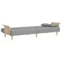 Sofá cama con reposabrazos tela gris claro de vidaXL, Sofás - Ref: Foro24-351887, Precio: 310,35 €, Descuento: %