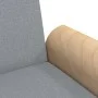 Sofá cama con reposabrazos tela gris claro de vidaXL, Sofás - Ref: Foro24-351887, Precio: 310,35 €, Descuento: %