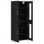 Aparador alto madera contrachapada negro 69,5x34x180 cm von vidaXL, Sideboards - Ref: Foro24-3198258, Preis: 174,16 €, Rabatt: %