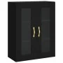 Aparador alto madera contrachapada negro 69,5x34x180 cm von vidaXL, Sideboards - Ref: Foro24-3198258, Preis: 174,16 €, Rabatt: %