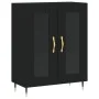 Aparador alto madera contrachapada negro 69,5x34x180 cm von vidaXL, Sideboards - Ref: Foro24-3198258, Preis: 174,16 €, Rabatt: %