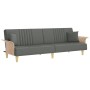 Sofá cama con reposabrazos tela gris oscuro de vidaXL, Sofás - Ref: Foro24-351888, Precio: 303,54 €, Descuento: %