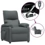 Sillón reclinable eléctrico de tela gris oscuro de vidaXL, Sillones - Ref: Foro24-3073824, Precio: 238,37 €, Descuento: %