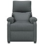 Sillón reclinable eléctrico de tela gris oscuro de vidaXL, Sillones - Ref: Foro24-3073824, Precio: 242,16 €, Descuento: %