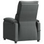 Sillón reclinable eléctrico de tela gris oscuro de vidaXL, Sillones - Ref: Foro24-3073824, Precio: 242,16 €, Descuento: %