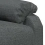 Sillón reclinable eléctrico de tela gris oscuro de vidaXL, Sillones - Ref: Foro24-3073824, Precio: 238,37 €, Descuento: %