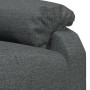 Sillón reclinable eléctrico de tela gris oscuro de vidaXL, Sillones - Ref: Foro24-3073824, Precio: 242,16 €, Descuento: %