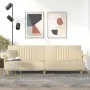 Schlafsofa mit Armlehnen aus cremefarbenem Stoff von vidaXL, Sofas - Ref: Foro24-351890, Preis: 276,44 €, Rabatt: %