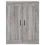 High sideboard sonoma gray plywood 69.5x34x180 cm by vidaXL, Sideboards - Ref: Foro24-3199959, Price: 163,20 €, Discount: %