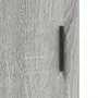 High sideboard sonoma gray plywood 69.5x34x180 cm by vidaXL, Sideboards - Ref: Foro24-3199959, Price: 163,20 €, Discount: %