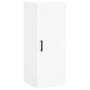 Aparador alto madera contrachapada blanco 34,5x34x180 cm de vidaXL, Aparadores - Ref: Foro24-3200201, Precio: 133,62 €, Descu...