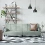 Sofá cama con reposabrazos terciopelo gris claro de vidaXL, Sofás - Ref: Foro24-351894, Precio: 261,59 €, Descuento: %