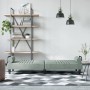 Sofá cama con reposabrazos terciopelo gris claro de vidaXL, Sofás - Ref: Foro24-351894, Precio: 266,24 €, Descuento: %