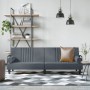 Sofá cama con reposabrazos terciopelo gris oscuro de vidaXL, Sofás - Ref: Foro24-351895, Precio: 311,28 €, Descuento: %